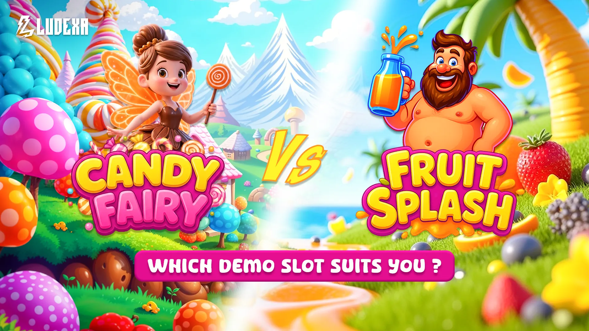 Candy Fairy vs Fruit Splash